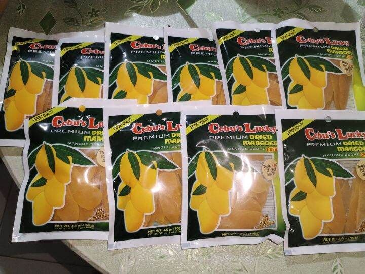 Cebu's Lucky Premium Dried Mangoes Lazada PH