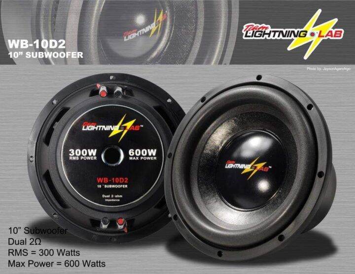 Lightning Lab Subwoofer (wb10) Lazada PH