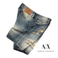 30-38”(A./.X A.R.M.A.N.I) shorts jeans ripped made in Vietnam ??