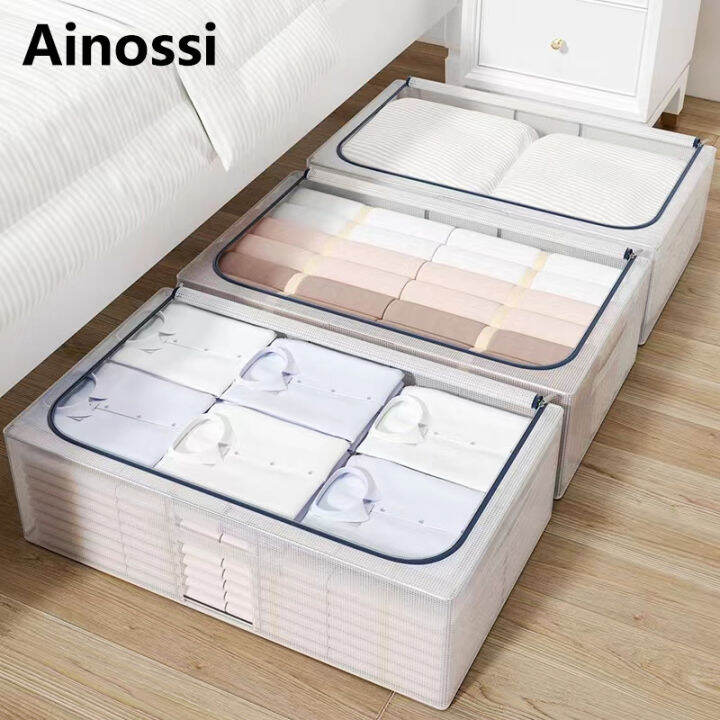 Ainossi Oversize PVC Folding clothing storage box Storage box under the