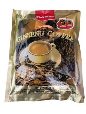 🚚🚚กาแฟ​ Gold​ Choice​ GINSENG​ COFFEE​ กาแฟผสมโสม3in1​ สินค้านำเข้า