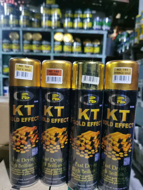 Bosny KT GOLD Spray Paint Lazada PH