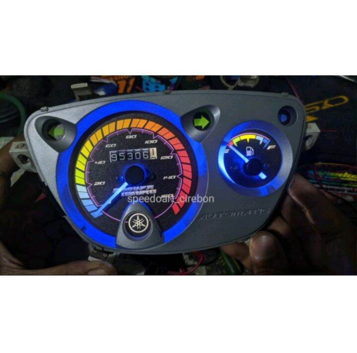 PAPAN CUSTOM SPEEDOMETER YAMAHA NOUVO Z Lazada Indonesia