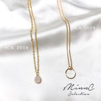 MinnC | Necklace สร้อยคอ MCN0008/09