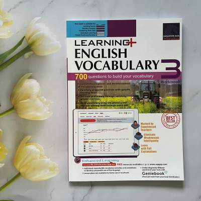 𝐒𝐀𝐏 Learning Vocabulary ➖➖➖➖➖➖➖➖➖ Learning English Vocabuary 3  หนังสือแบบฝึกหัดคำศัพท์ภาษาอังกฤษ  จากประเทศสิงค์โปร์