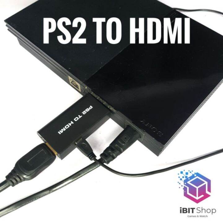 PS2 TO HDMI ตัวแปลงสัญญาณภาพ AV PS2 เป็น HDMI Lazada.co.th