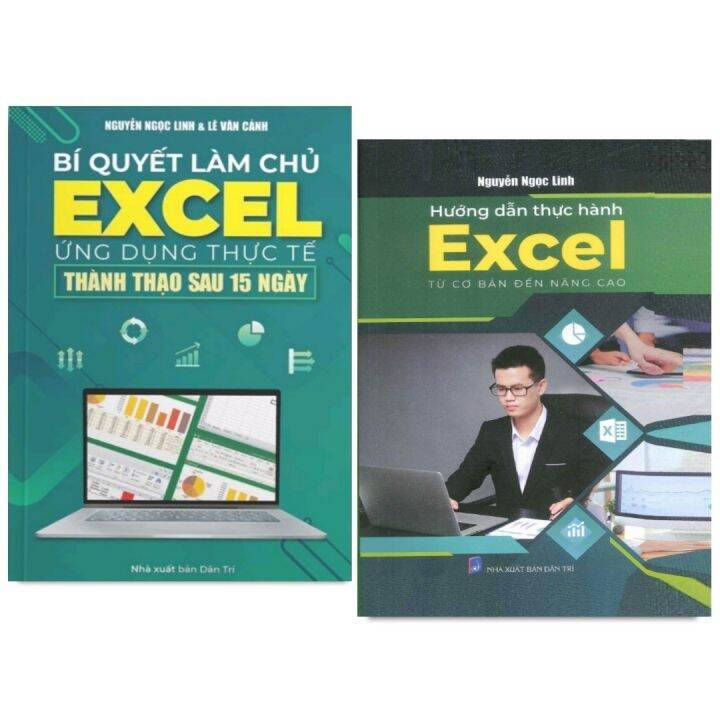 Combo 2 Cuốn Bí Quyết Làm Chủ Excel Ứng Dụng Thực Tế và Hướng Dẫn Thực ...