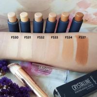 Crystalline Foundation Stick ครีมรองพื้น ชนิดแท่ง กันน้ำ กันเหงื่อ คริสตัลลีน รองพื้นแท่ง ปิดรอยสัก FS37