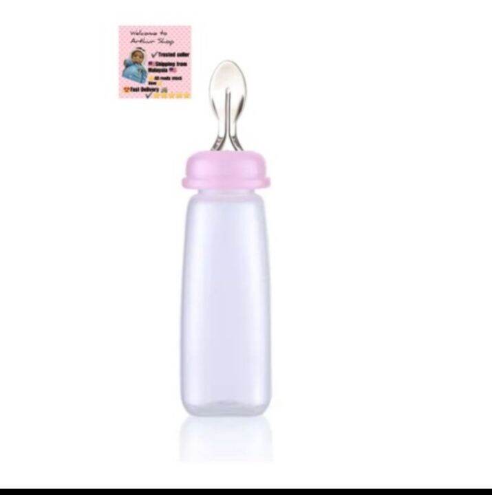 Spoon feeding bottle 270ml for Cleftlips and Cleft palate baby 👶👶 Lazada