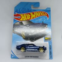 รถเหล็ก Hotwheels CUSTOM FORD MAVERICK 219/365 สีน้ำเงิน (lz12#lz28)