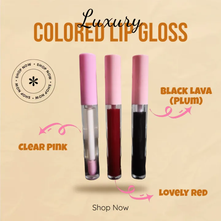 Color Tint Gloss With cooling Effect Long Lasting Stain For Lips And ...