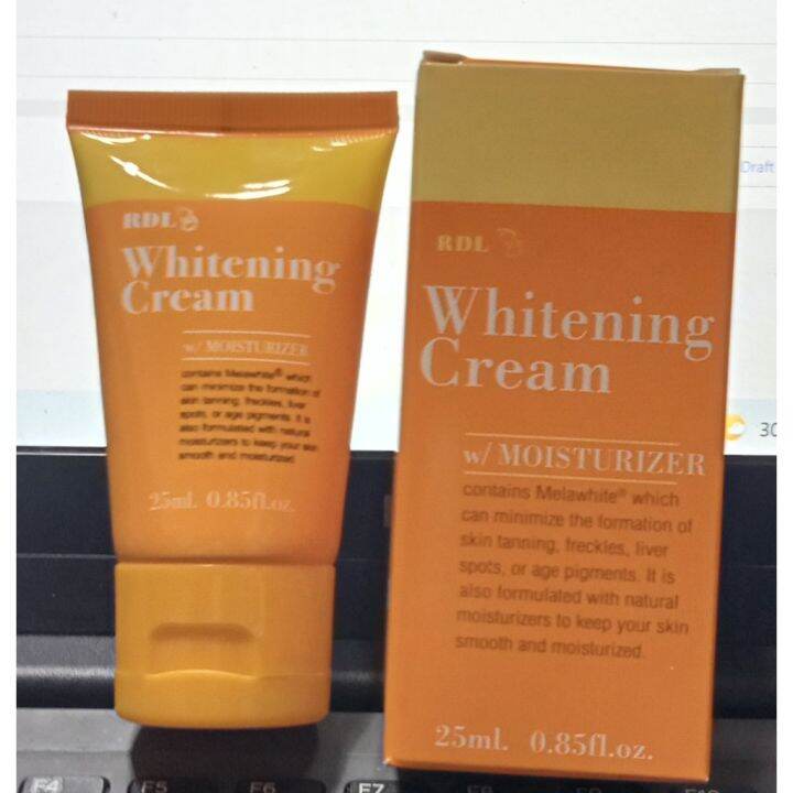 RDL Whitening Cream With Moisturizer 12g Lazada PH