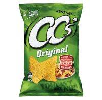 ซีซี นาโช แผ่นข้าวโพดอบกรอบรสดั้งเดิม CC Original Nacho Corn Chips 175g.