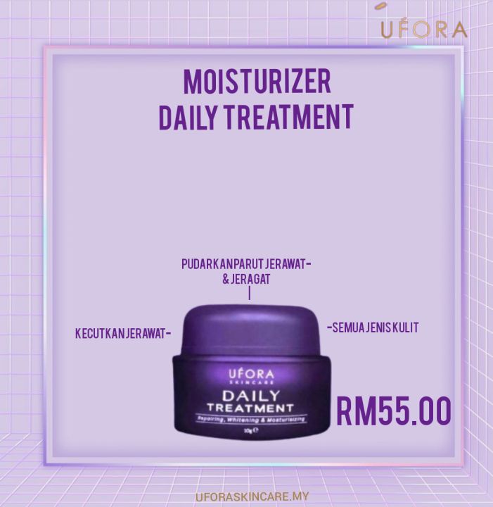 Ufora Daily Treatment All Skin Types 💯 Original Hq Lazada