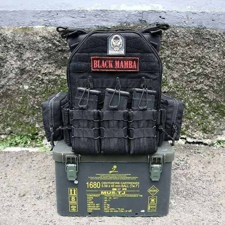 Body Vest Durhaim Black Mamba Lazada Indonesia