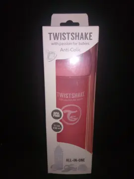 Anti Colic Bottle Twistshake Pink Pearl