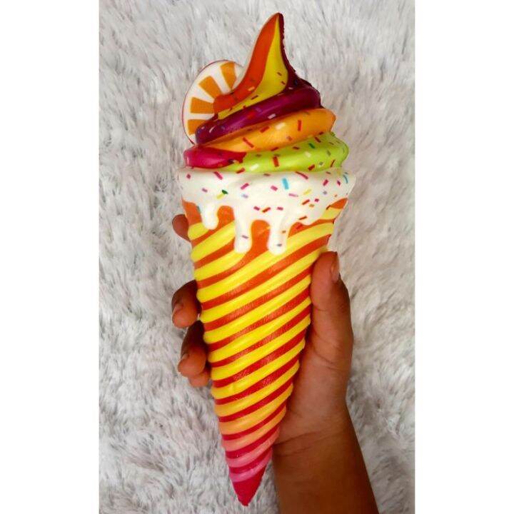 Squishy ice cream ulir jumbo Squishy slow rising scanted Squishy es