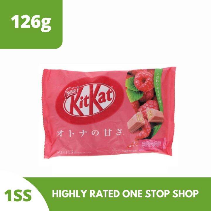Nestle Kitkat Chocolates Mini Raspberry, 126g Lazada PH