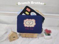 Romane Brunch Brother i-Pad Pouch Lazy Lion &amp; Gummy Friends 11นิ้ว (ของแท้+พร้อมส่ง) กระเป๋าใส่ iPad ขนาด 11 นิ้ว