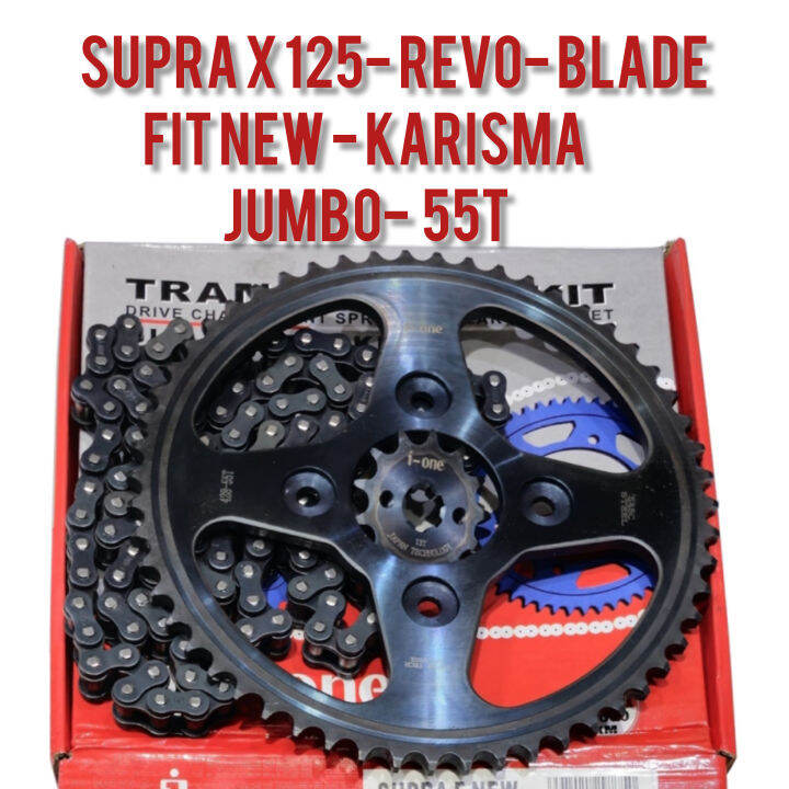 GIGI TARIK/GIR SET/GEAR SET REVOSUPRA X 125BLADESUPRA FITKARISMA