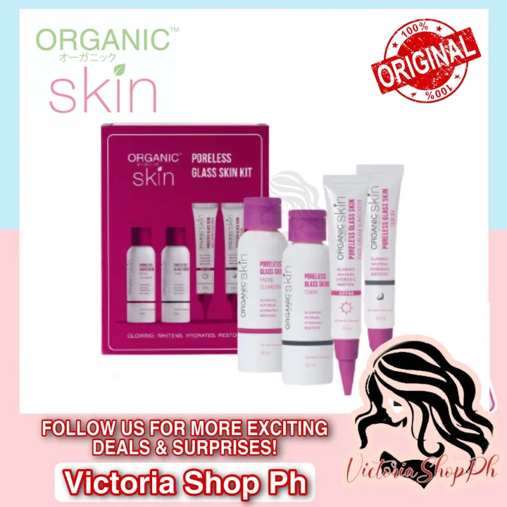 ORGANIC SKIN JAPAN PORELESS GLASS SKIN KIT | Lazada PH