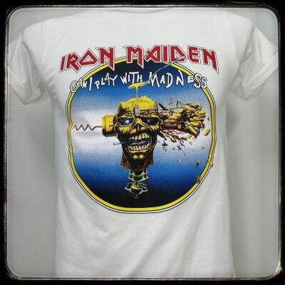 เสื้อ​วง​Iron​Maiden​ผ้า​บาง​50