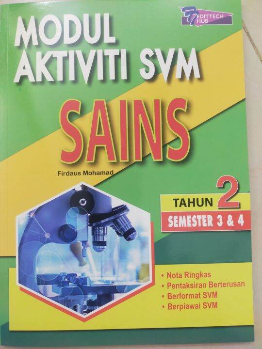 Modul Aktiviti SVM Sains Tahun 2 | Lazada