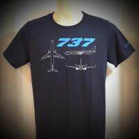 เสื้อยืด BOEING 737 SHEMATICS