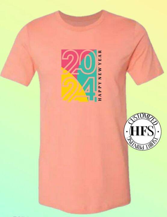 APRICOT CRUSH COLOR OF THE YEAR SHIRT 2024 FAMILY TSHIRT NEW YEAR SHIRT ...