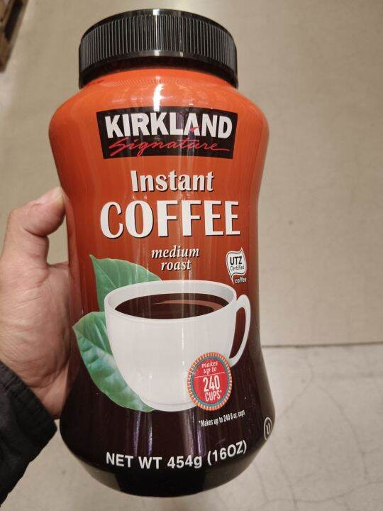 KIRKLAND SIGNATURE INSTANT COFFEE MEDIUM ROAST 454g. Lazada PH
