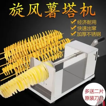 Spiral Tornado Potato Cutter Electric Potato Tower Chip Twister