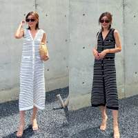 Maynita - Striped knitted dress