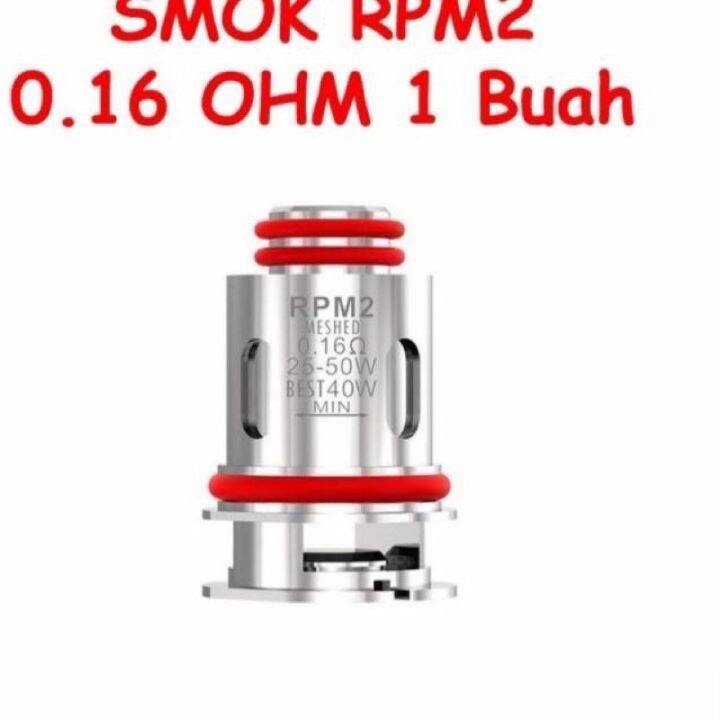 coil smok Thallo S 0,16 ohm coil RPM2 ukuran 0,16 ohm harga 1 coil