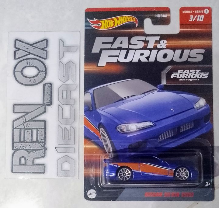 Hot Wheels Hotwheels Hw Fast And Furious 2023 Series 1 Nissan Silvia S15 Monalisa Lazada 1355