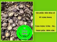 NẤM ĐÔNG CÔ 1kg VÔ LƯỢNG QUANG CAO CẤP