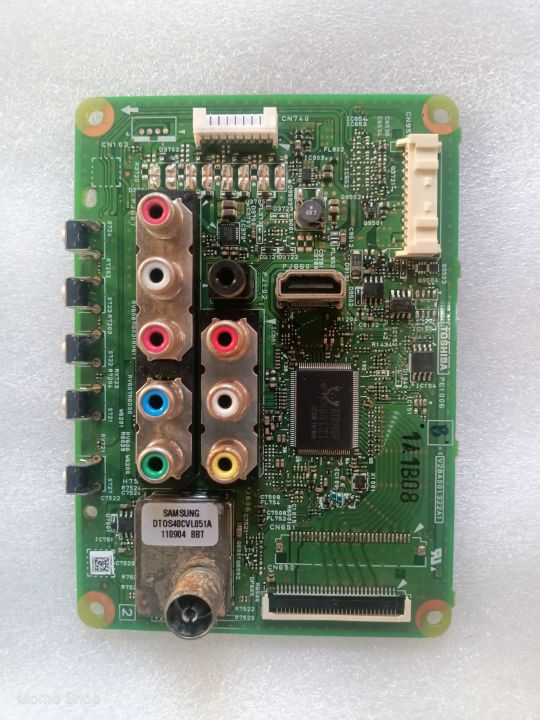 main-board-toshiba-เมนบอร์ด-โตชิบา-อะไหล่แท้ของถอด-ใช้กับรุ่น-32hv10t