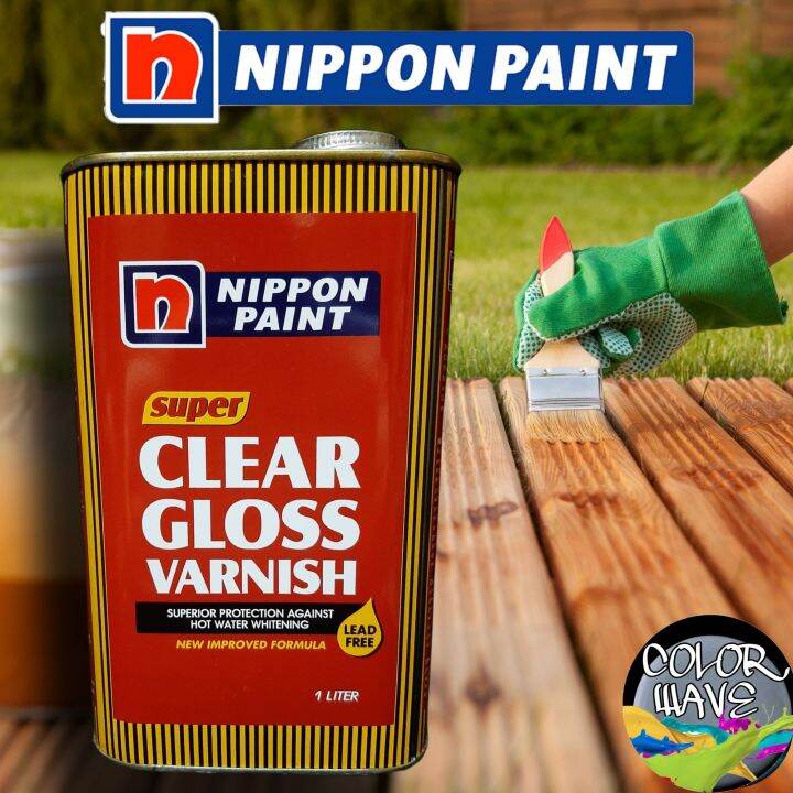 NIPPON CLEAR GLOSS URETHANE VARNISH (1liter) Lazada PH