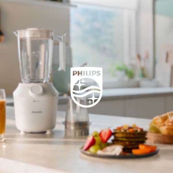 (NEW) PHILIPS 3000 Series ProBlend System 1L Blender With Mill HR2041 ...