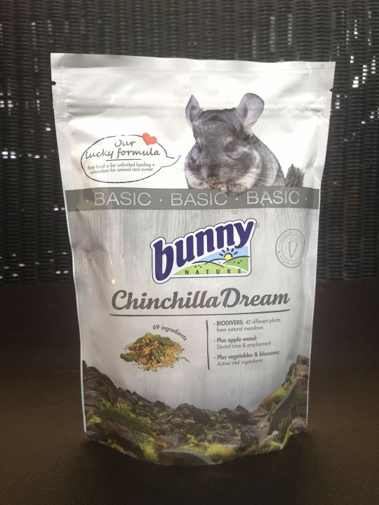 อาหารหนูชินชิลล่า-bunny-nature-chinchilla-dream-ขนาด-600g