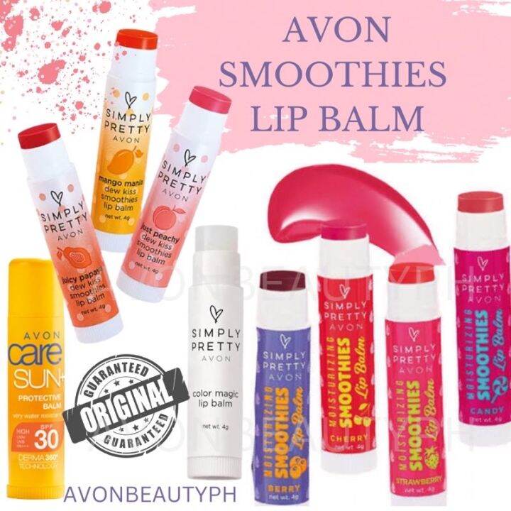 Avon Simply Pretty Smoothies Lip Balm Lazada Ph