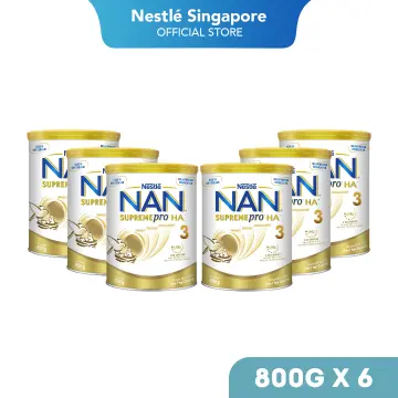 Nestle NAN Supremepro Stage 3, From 1 to 3 Years, 800g : : Grocery