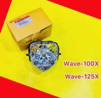 ไฟหน้า Wave-100X,Wave-125X ไฟหน้าเพชร ติดรถ : HMA : 2004-075-00