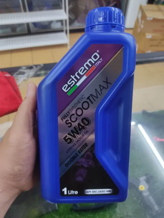 ESTREMO 1L SCOOTMAX 5W40 FULLY SYNTHETIC Lazada