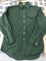 เสื้อเซิ้ตแขนยาววินเทจ L.L.BEAN made in USA 16-33 อก23”รอบอก46”