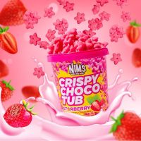 ?คริสปี้โกโก้ Nims Choco Tub-Strawberry?พร้อมส่งมากกก สินค้ายอดฮิต ไม่ลองคือพลาด?