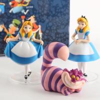 โมเดล ฟิกเกอร์ กล่อง Disney Alice in Wonderland Figure เซต 3 ตัว ดิสนีย์ อลิซ อินวันเดอร์แลนด์