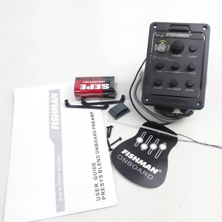 Equaliser / Preamp Gitar Fishman Presys Mig Blend Original Lazada