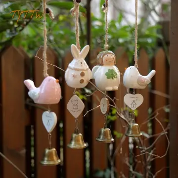 Handcrafted Wooden Totoro Doorbell With Metal Chime