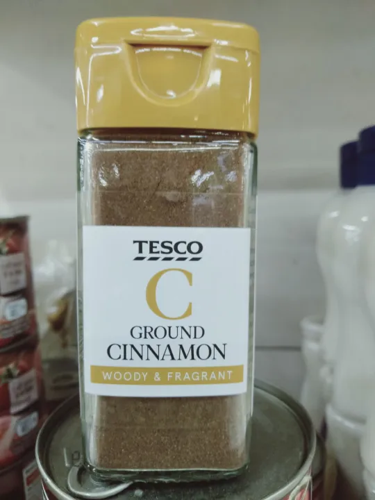Tesco Cinnamon Ground Woody & Fragrant 40g. Lazada PH