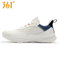 รองเท้าวิ่ง361 ° รองเท้ากีฬาน้ำหนักเบายืดหยุ่น Q ของแท้จากทางการของผู้ชายรองเท้าวิ่งผ้าตาข่ายระบายอากาศได้ดีแบบลำลอง